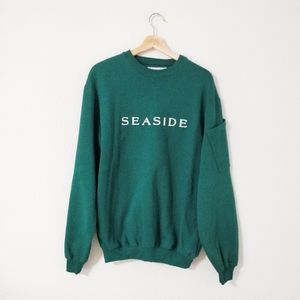 NWT Todd Seaside Green Pullover Sweater